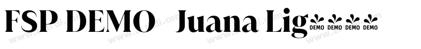 FSP DEMO   Juana Lig字体转换